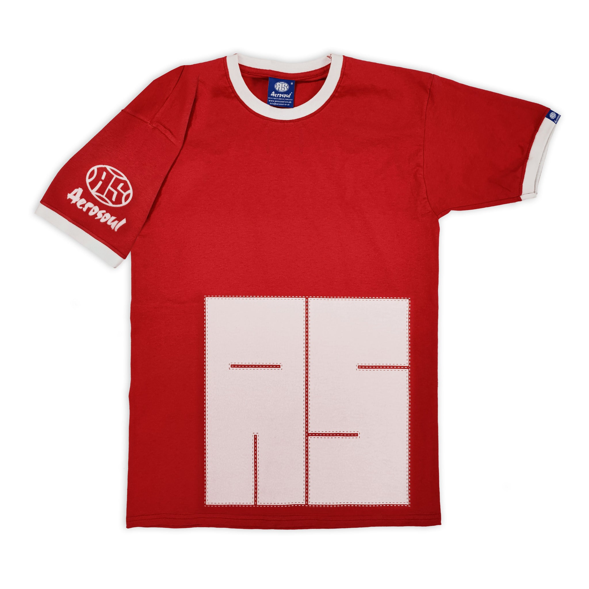 Aero-Stitch Ringer Teeshirt (Red)