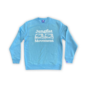 Junglist Movement Heavyweight Sweatshirt (Carolina Blue)