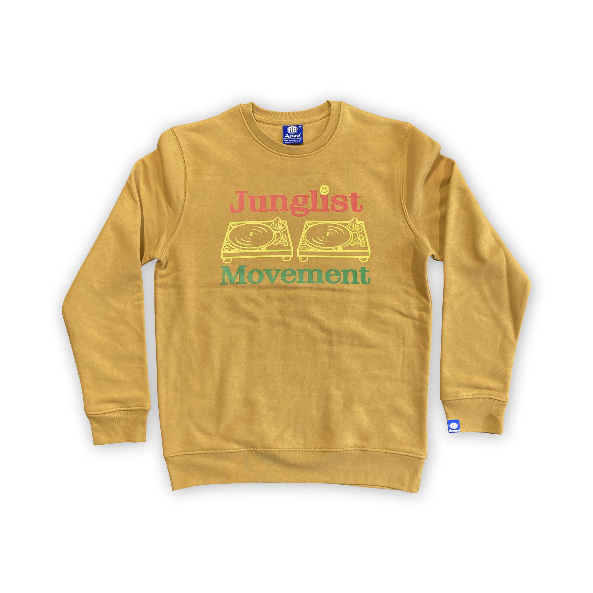 Jah-list Heavyweight Sweatshirt (Ochre Camel)