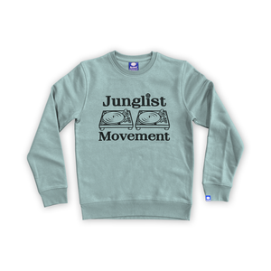 Junglist Movement Heavyweight Sweatshirt (Sky Blue)