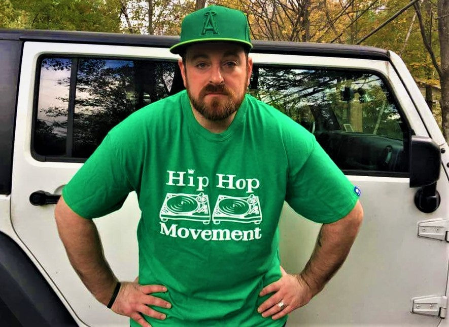 Hip Hop Movement Teeshirt (Irish Green )