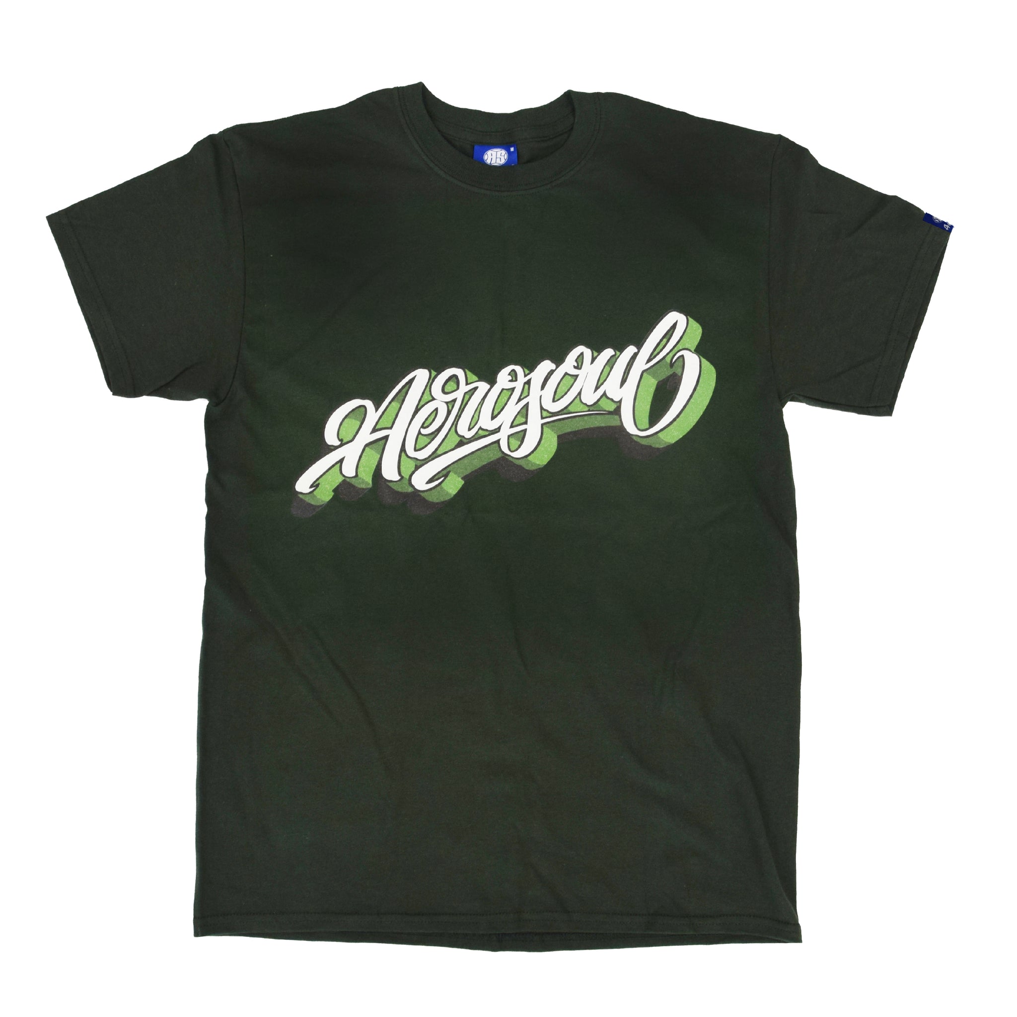 Aero-Script T-Shirt (Forest Green)
