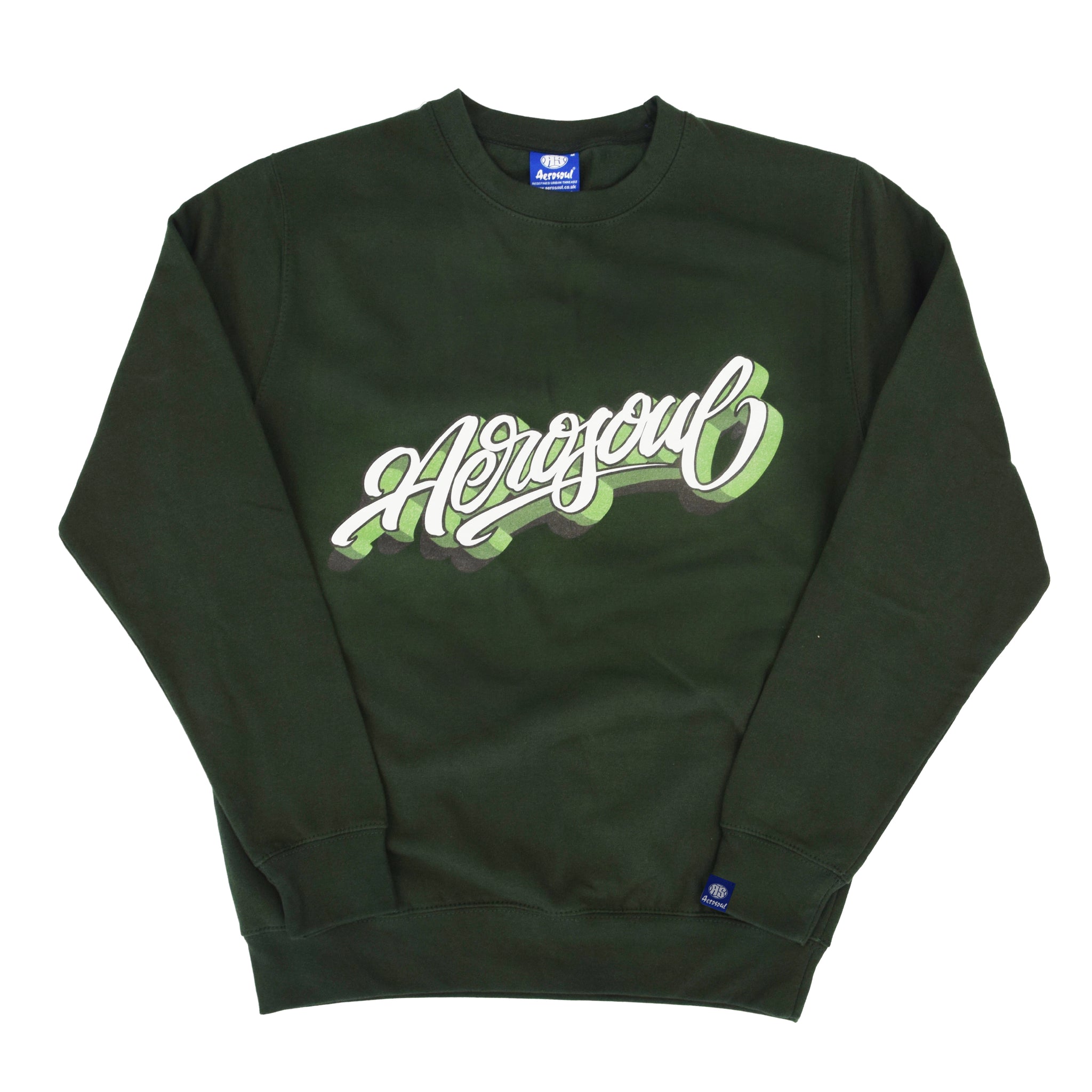 Aero-Script Sweatshirt (Forest Green)