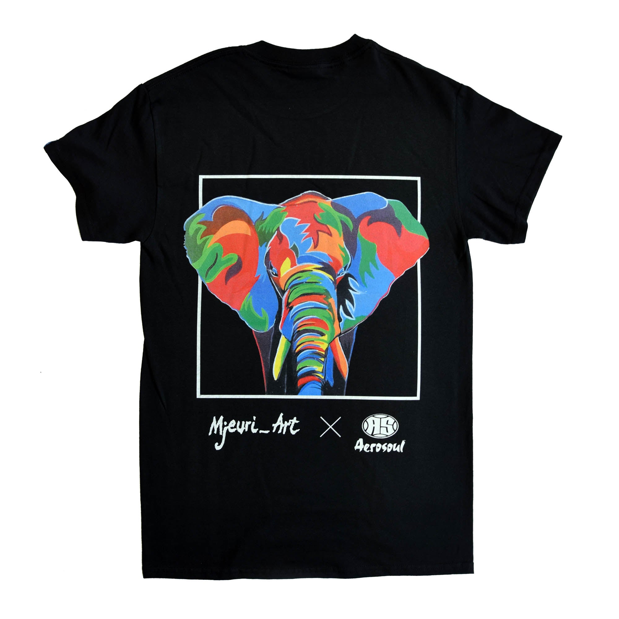 A.S. Africa Elephant T-shirt (Black)