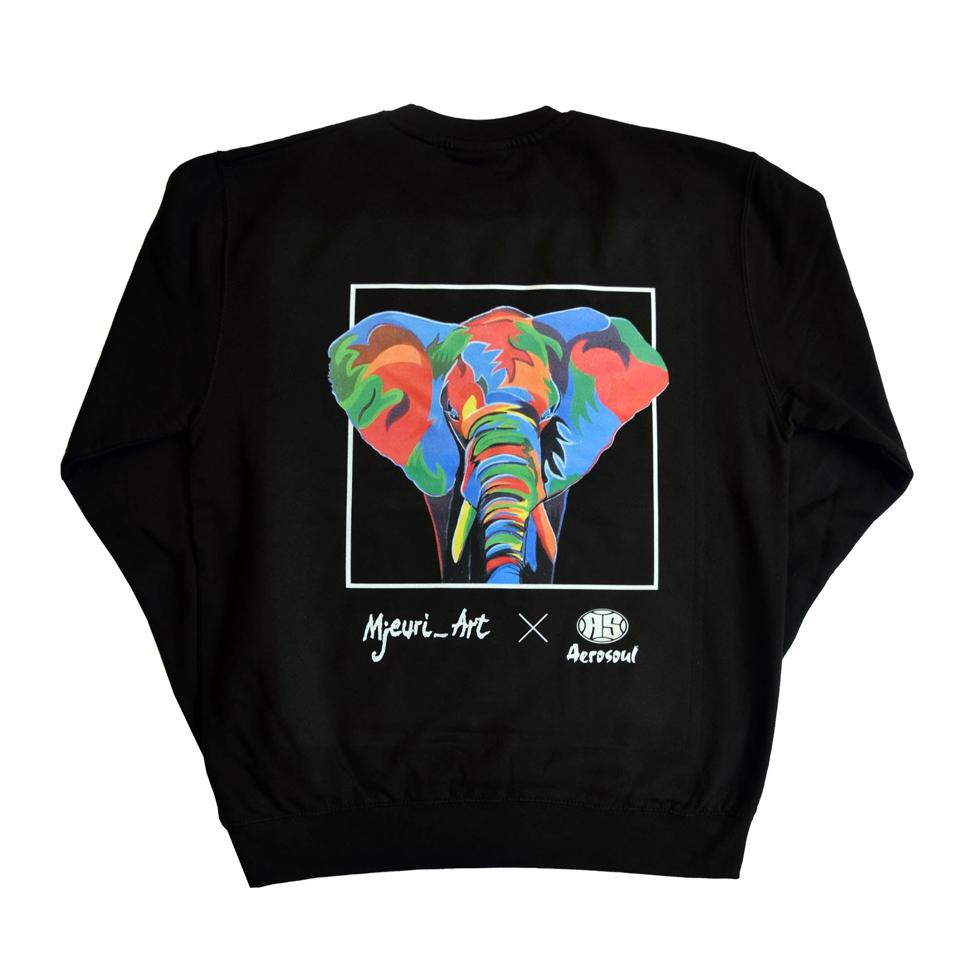A.S. Africa Elephant Sweatshirt (Black)