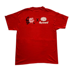 Chip Shop X Hip Hop Movement Collab T-Shirt ( red )