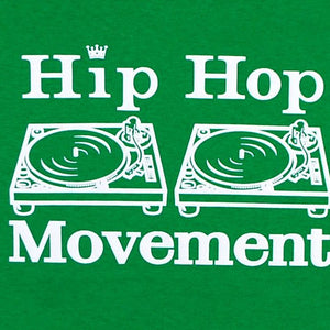 Hip Hop Movement Teeshirt (Irish Green )