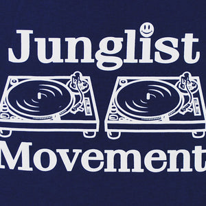 Baby Soul Junglist Movement Crew Neck TeeShirt ( White / Navyl )