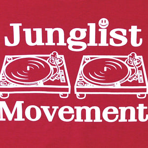 Baby Soul Junglist Movement Crew Neck TeeShirt ( White / Fuchsia )