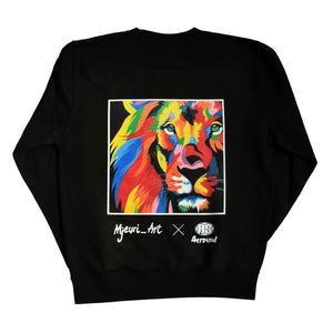A.S. Africa Lion Sweatshirt (Black)
