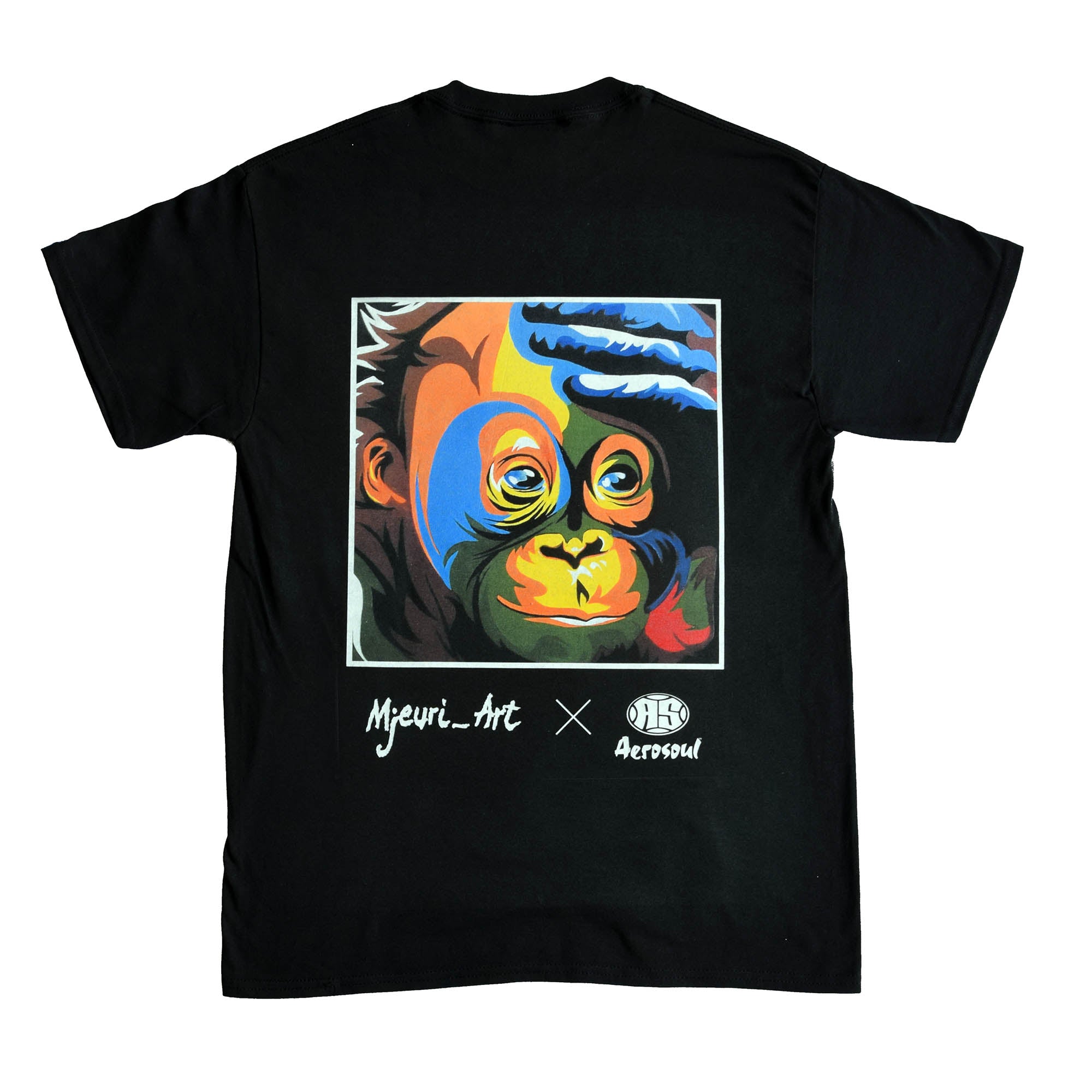A.S. Africa Monkey T-shirt (Black)
