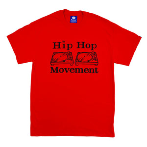 Hip Hop Movement Teeshirt (Red/Black)