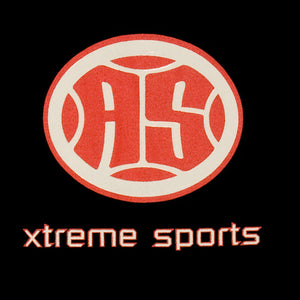 A.S. Xtreme Long Sleeve T-Shirt - Red Logo (Black)