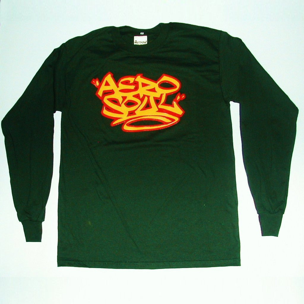 Aerotag Long Sleeve T Shirt Forest Green