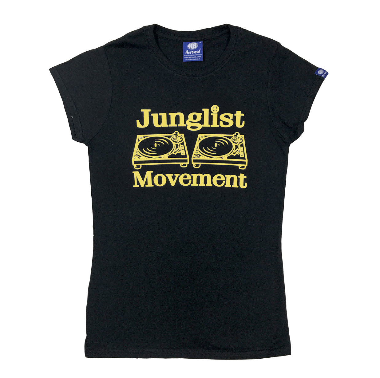 Junglist Movement Babe T Black (Yellow)