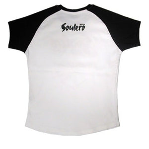 Soulero Baseball Babe T-Shirt (Navy/White)