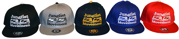 Mr Snappys X Aerosoul junglist Movement Exclusive Embroidered Snapbacks now online!