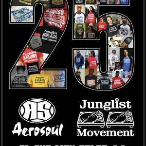 Aerosoul Junglist Movement 25 Year Anniversary O.J. Rugby Shirt (royal)