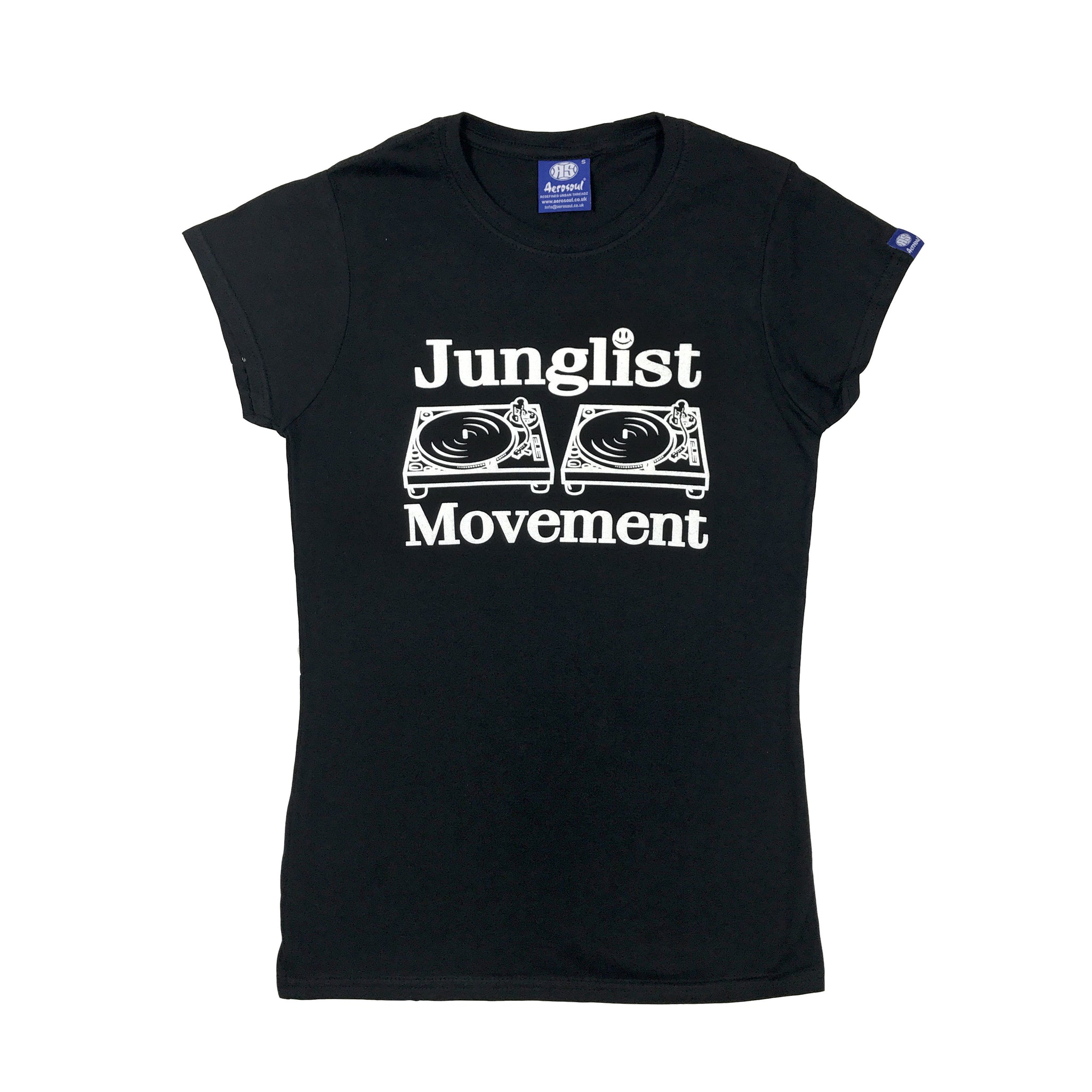 Junglist Movement Babe T Black (White)