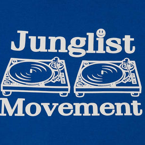 Junglist Movement T-Shirt Royal (White)