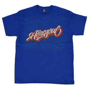 Aero-Script T-Shirt (Royal Blue)