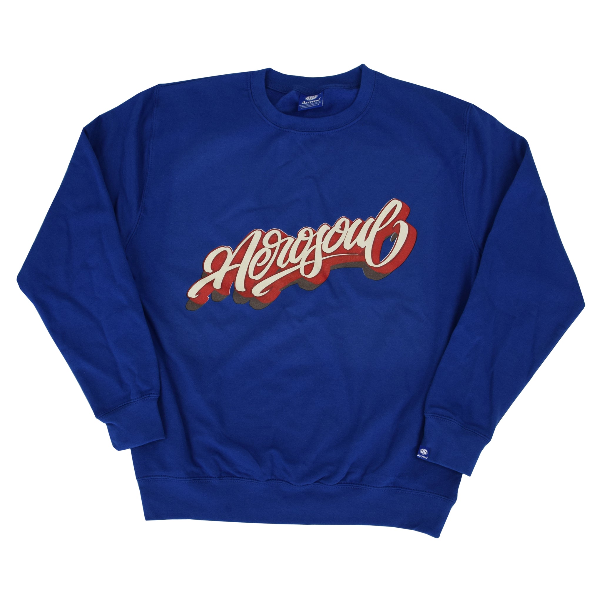 Aero-Script Sweatshirt (Royal Blue)