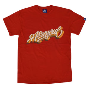Aero-Script T-Shirt (Red)