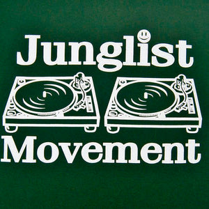 Junglist Movement Sweat Bottle Green (White)
