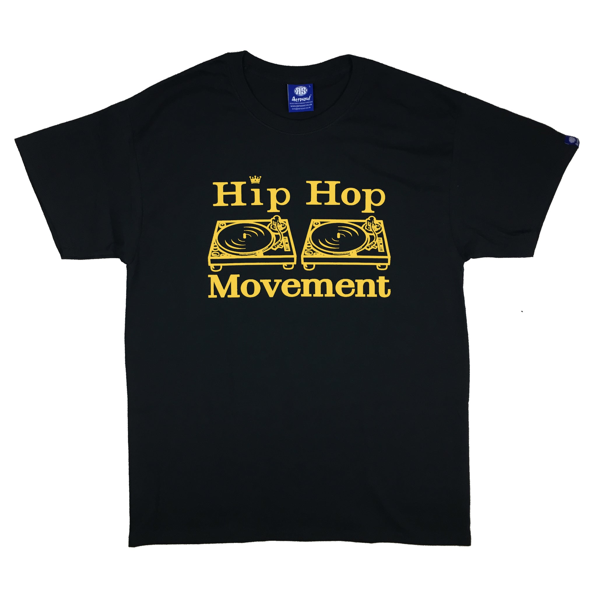 Hip Hop Movement Teeshirt (Yellow/Black)