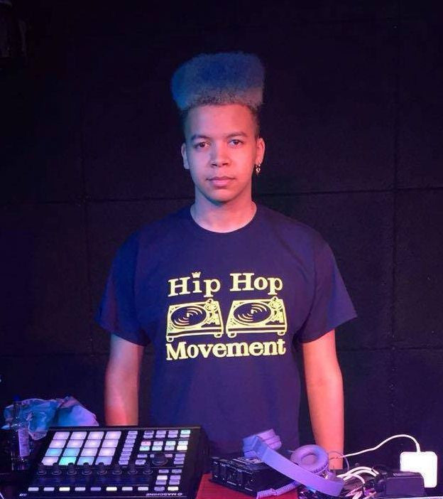 Hip Hop Movement Teeshirt (Navy Blue)
