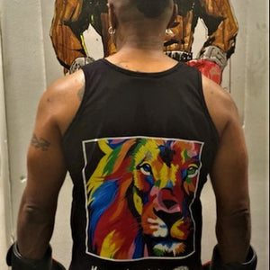 A.S. Africa Lion Athletic Vest (Black)