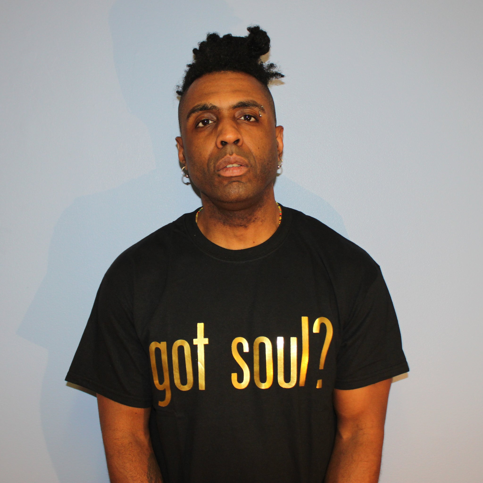 Aerosoul Got Soul Black Teeshirt ( Gold )