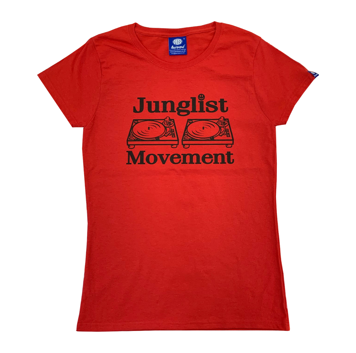 Junglist Movement Babe T Red (Black)