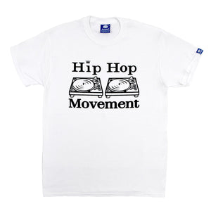 Hip Hop Movement Teeshirt (White)