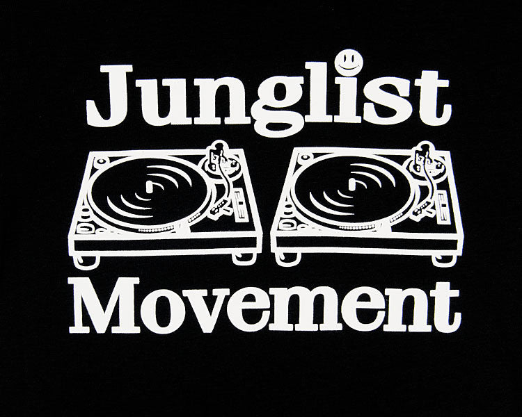 Junglist Movement Babe T Black (White)
