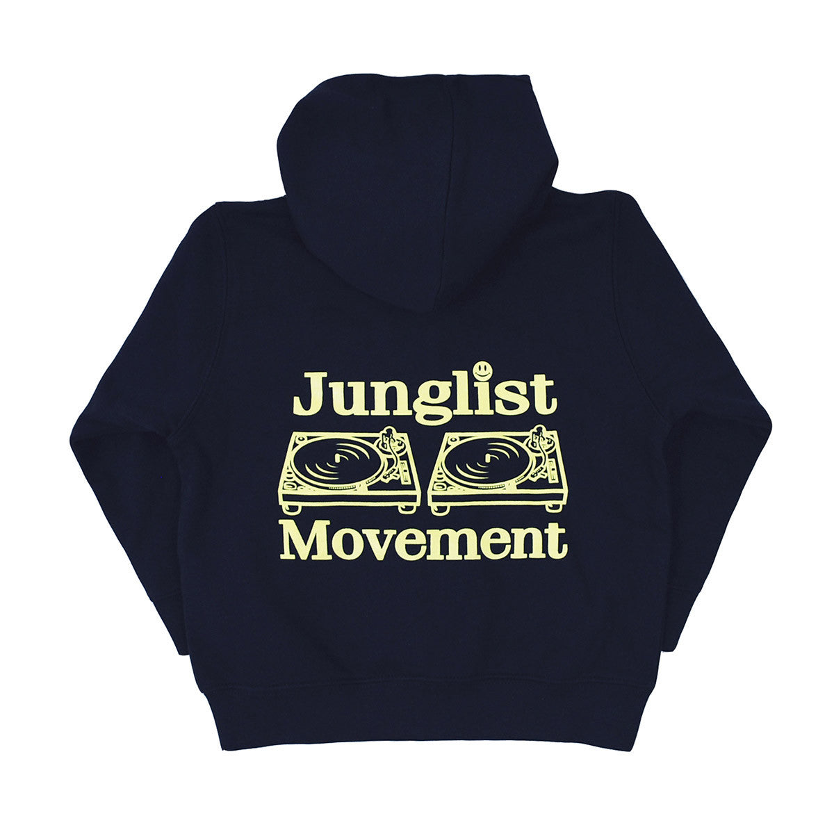 Baby Soul Junglist Movement Zip Hoodie ( Yellow / Navy )