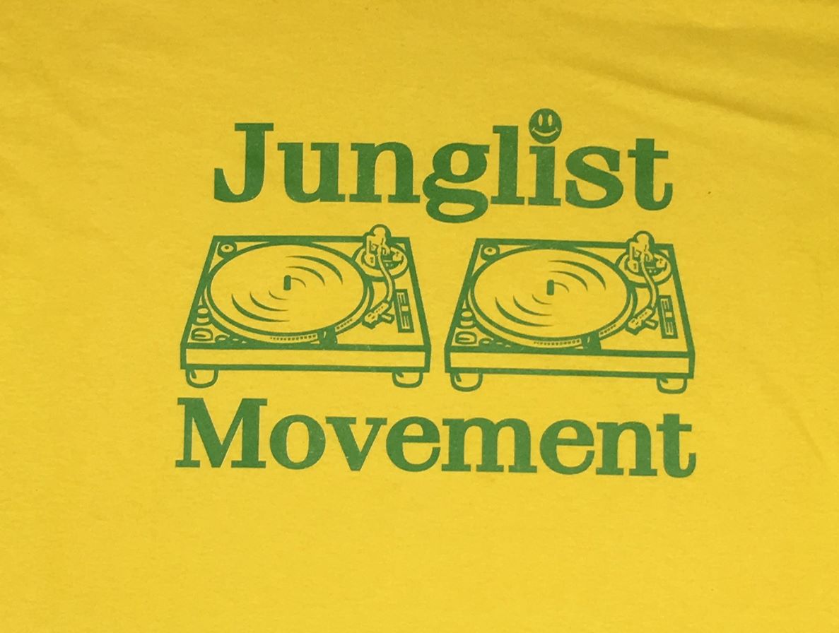 Junglist Movement - Yellow & Green Sweatshirt
