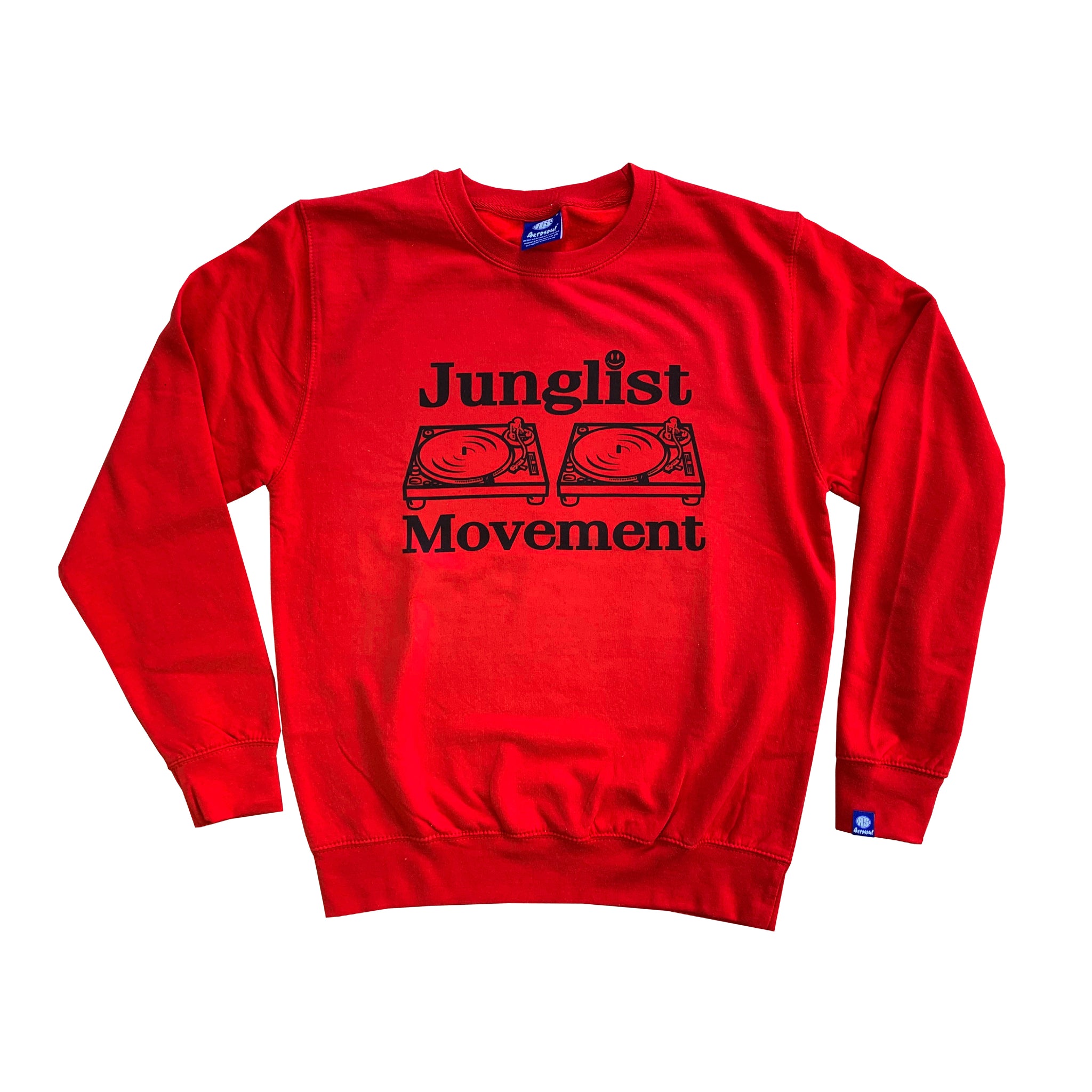 Junglist Movement Sweat Red (Black)
