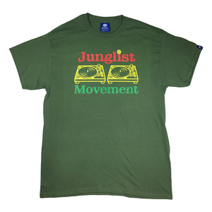 Jah-List Movement T-Shirt Khaki